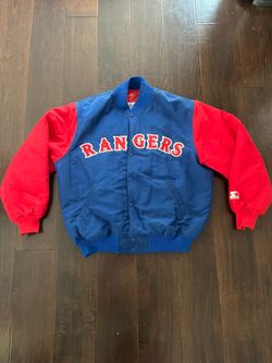 Starter Texas Rangers Jacket L MLB Diamond Collection