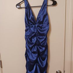 B DARLIN Blue Dress Size 7/8