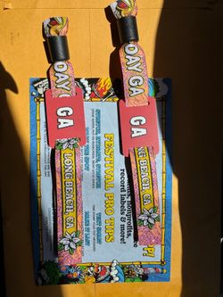 Vans warped tour tickets (2)