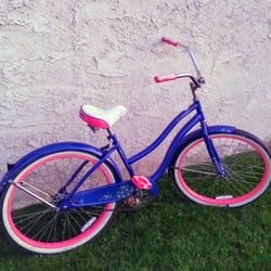 Women's Huffy 26" Beach Cruiser Bike Bicicleta 