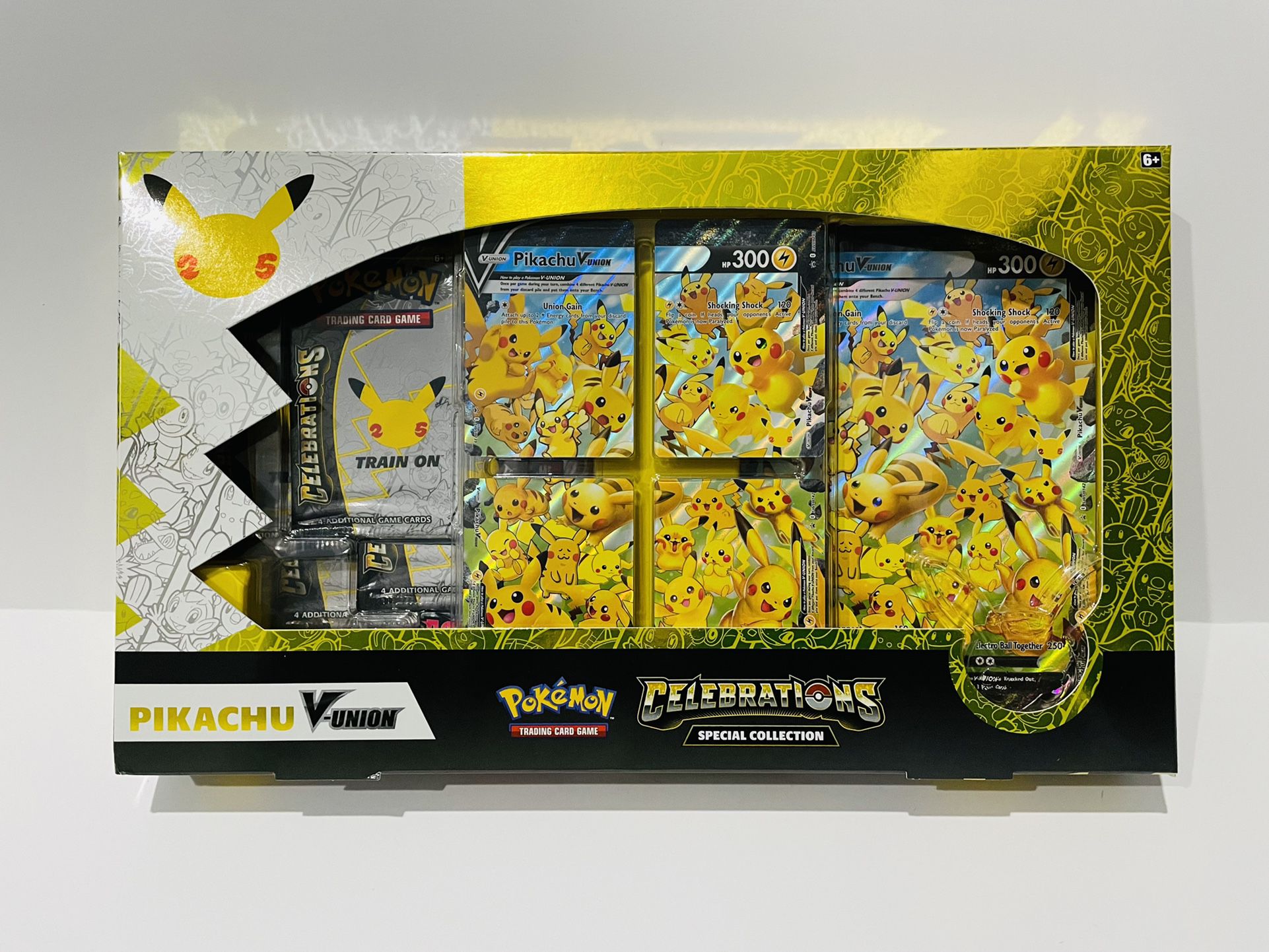 Pokemon Celebrations Pikachu V-Union Special Collection Sealed