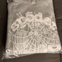 Sp5der Hoodie Grey