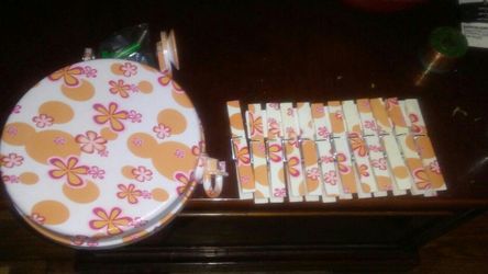 Indoor Clothes Line and matching clothes pins