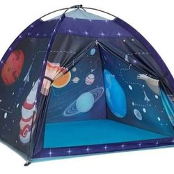 Mnagant Space World Play Tent-Kids Galaxy Dome Playhouse