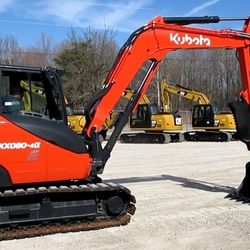 2019 Kubota KX080 4 for sale