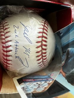 Zach Mckinstry Autographed Baseball