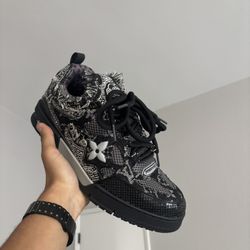 LV Swarvoski Skates Size 12