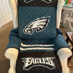 For All You Eagles Fans Chair Cover 