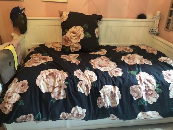 Pottery Barn Teen Twin Duvet Cover And Euro Sham For Sale In