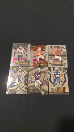 Panini Select NFL Football Cards Lot of 6
