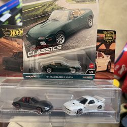 Hotwheels Mazda 2 Pack 