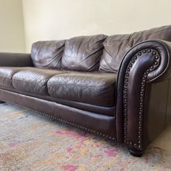 Leather Couch 
