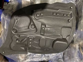 Genuine BMW F10 5-Series Rear Left Door Sound Insulation Vapor Barrier (OEM)