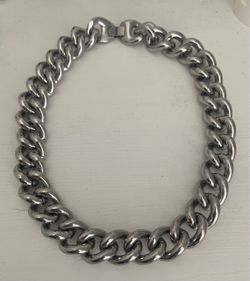 16” Heavy Chain Link Necklace
