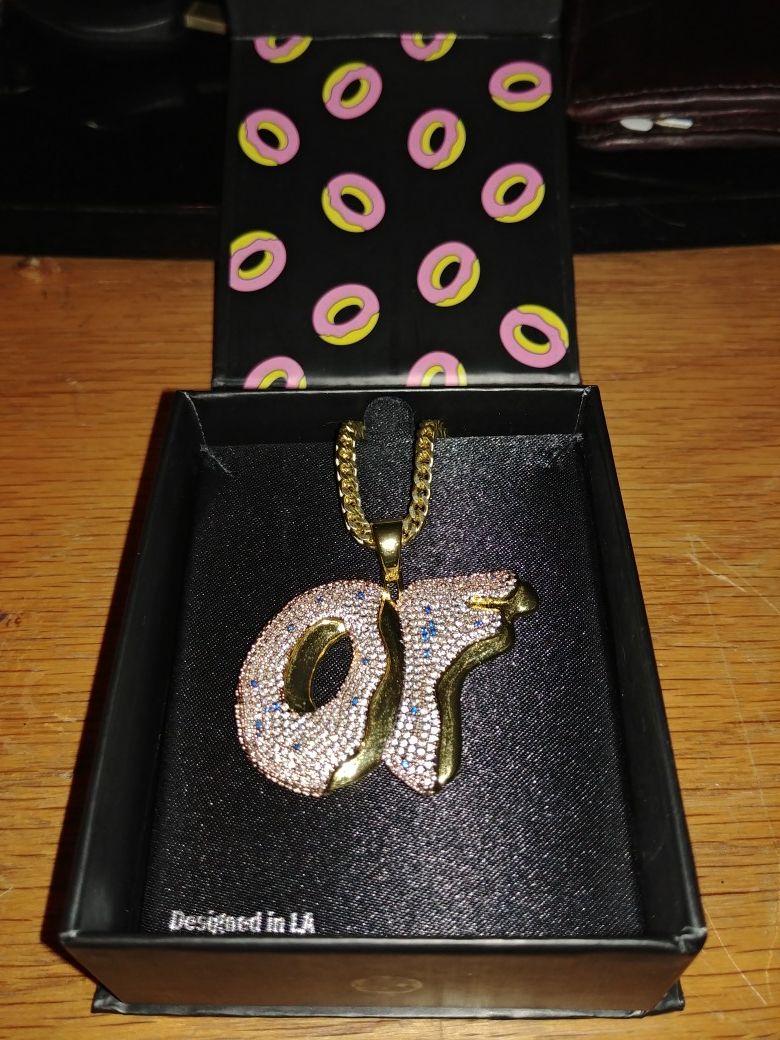 Odd Future Gold chain and pendant