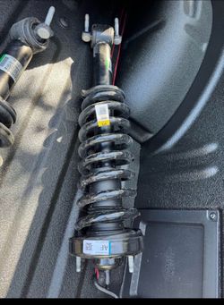 Coil over front shock