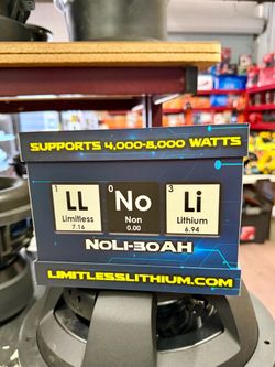 LIMITLESS LITHIUM NoLi Sodium 30Ah Limitless Lithium Battery