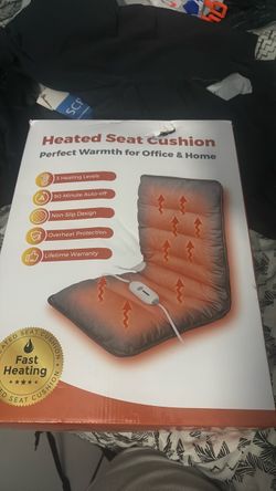 Heated seat cushion