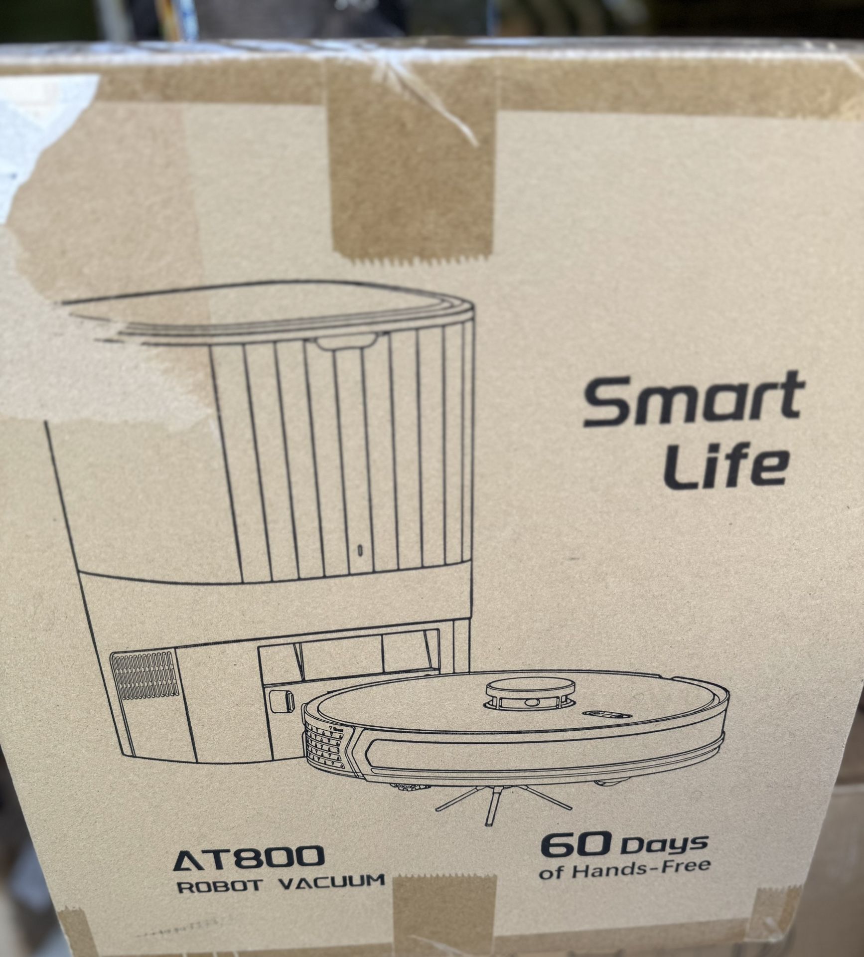 Giomre Robot Vacuum And Mop Black Brand New 