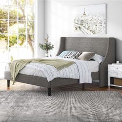 Gray Bed 