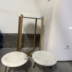 marble Plant Stand