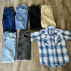 Boys two 511 Levi’s jeans And Target Brand jeans Size 12  