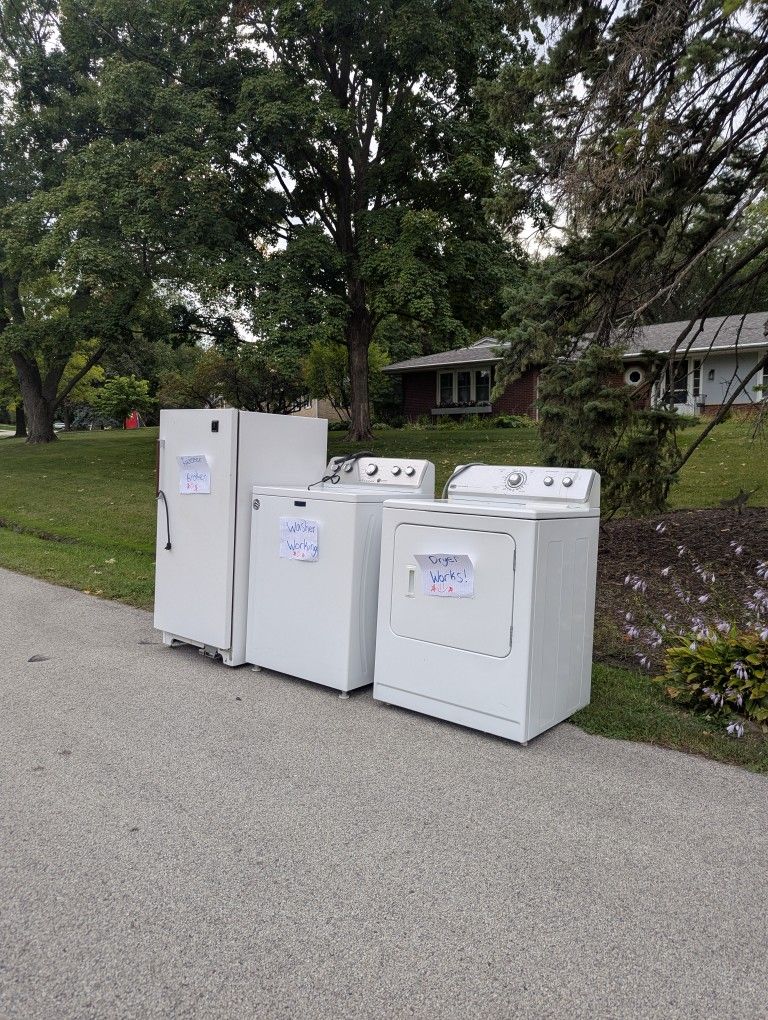 Free Appliances, Come And Get It
