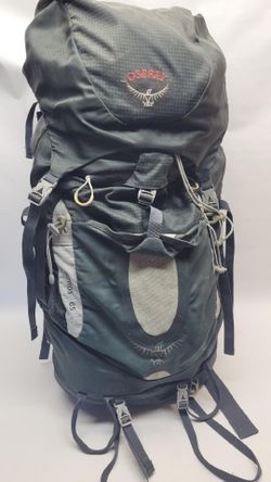 Osprey Atmos AG 65 Medium + Big Agnes Rattlesnake Tent Camping Backpacking Gear Lot