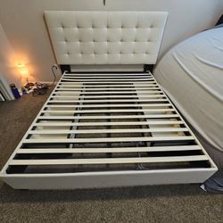 California King Bed frame with Headboard and storage drawersCalifornia King Bed frame with Headboard and storage drawers