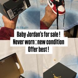 Baby Jordan 1’s Retro