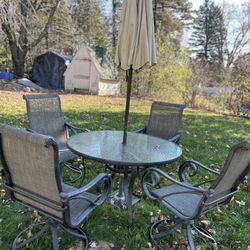 Outdoor Patio Table Set