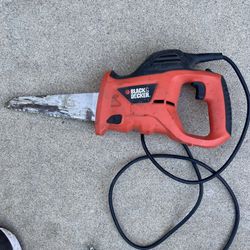 Black & Decker Corded Powered Handsaw 