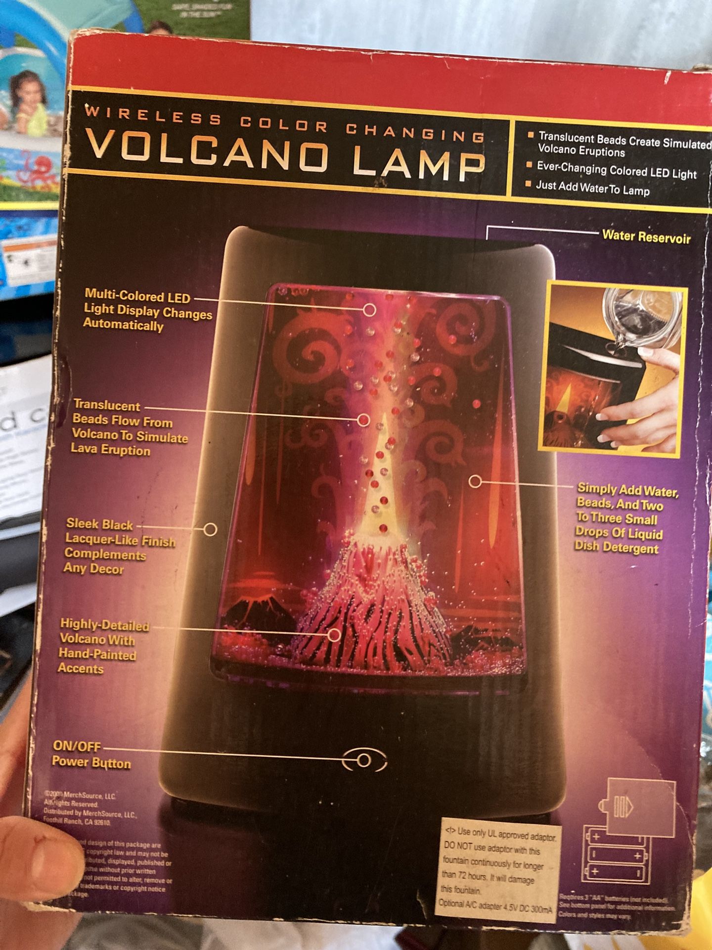 Volcano Lamp