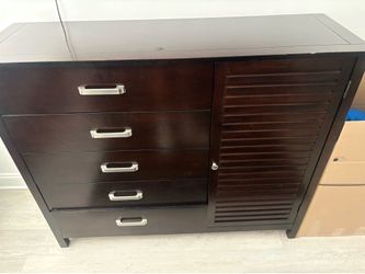 Night Stand Plus Large Dresser