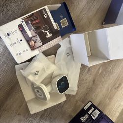 Chamberlain Wireless Indoor Plug-in Stick Up Garage Security Camera Gen 2 with Night Vision White