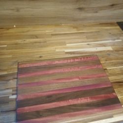 Walnut And Purpleheart Cutting Board 12x15x1