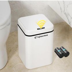 3.2 Gallon Automatic Trash Can Touchless Bathroom Trash Can with Lid Motion Sensor Garbage Can for Kitchen Bedroom, Bathroom, Office, RV

