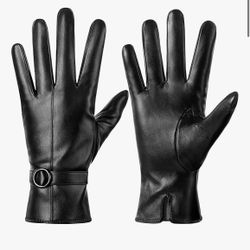 Womens Leather Gloves Lambskin Gloves