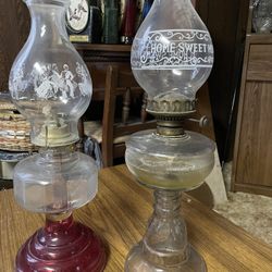 Antique Oil Lamps