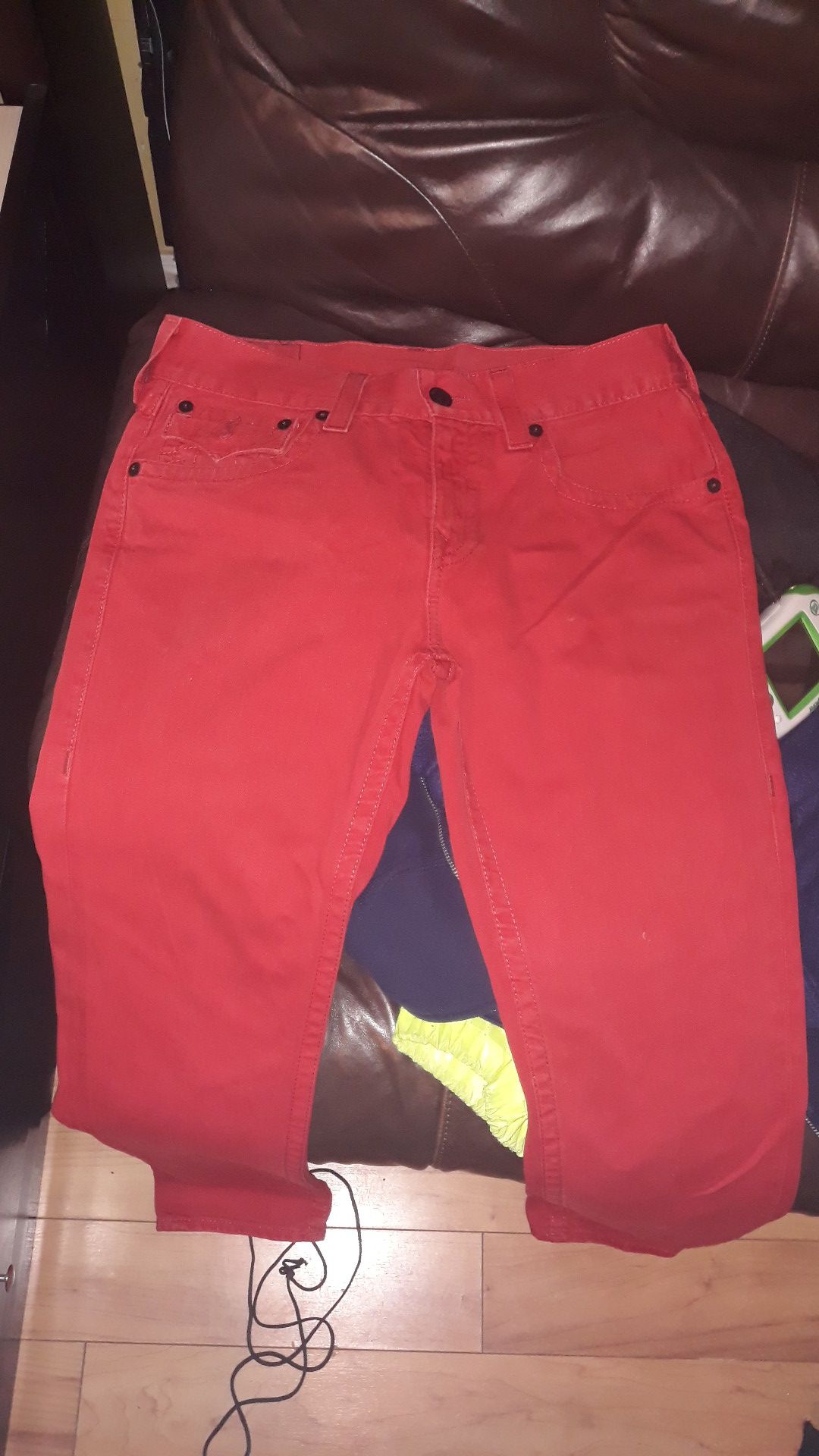 true religion red skinny jeans