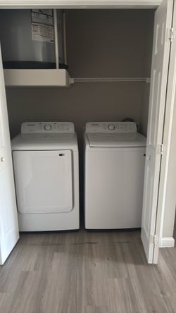Wash & Dryer units