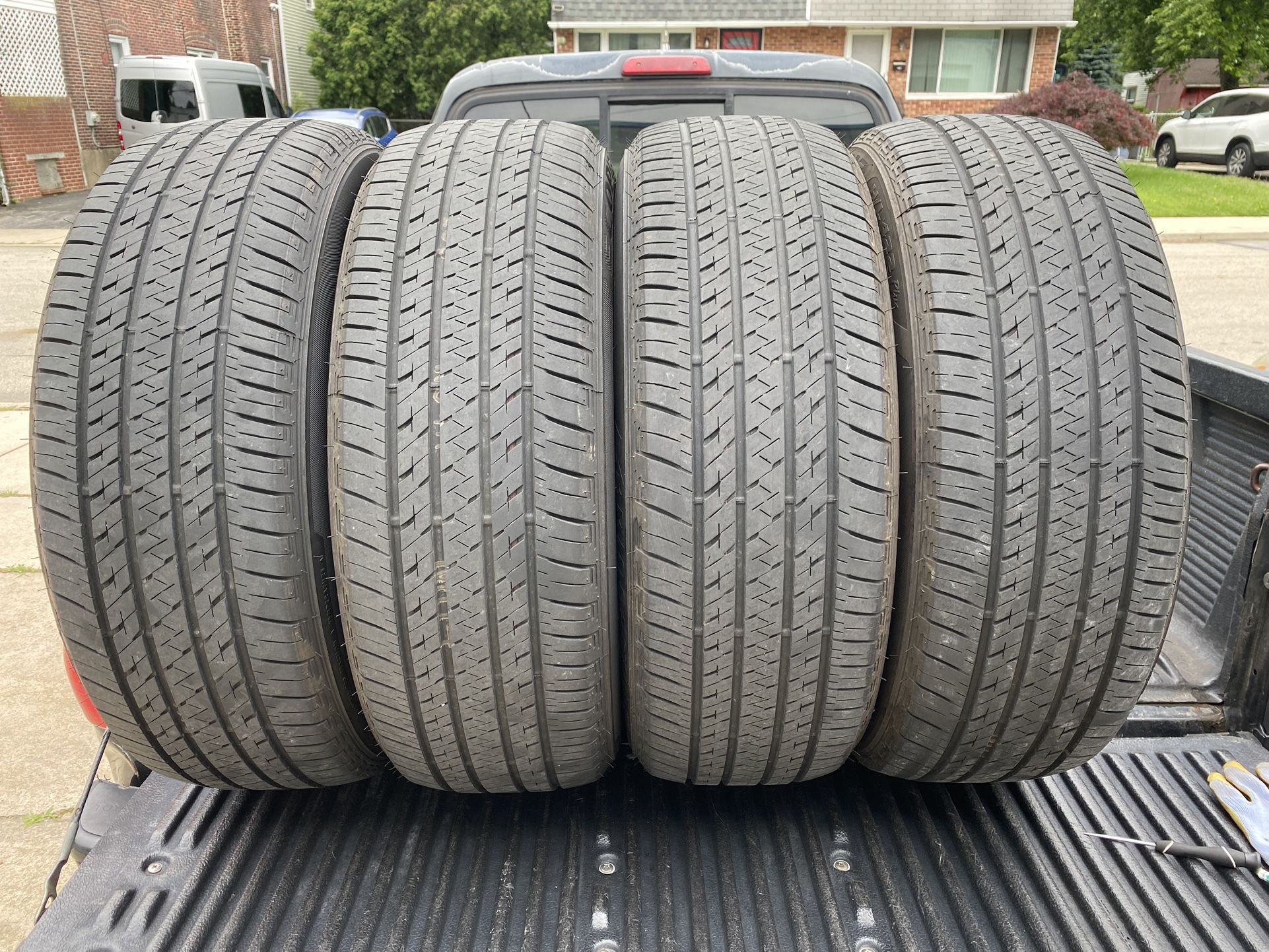 4) 235/60/18 Bridgestone Ecopia 422 Plus Good Condition 6-7/32 tread left DOT 4517 $225 for 4 I carry other sizes