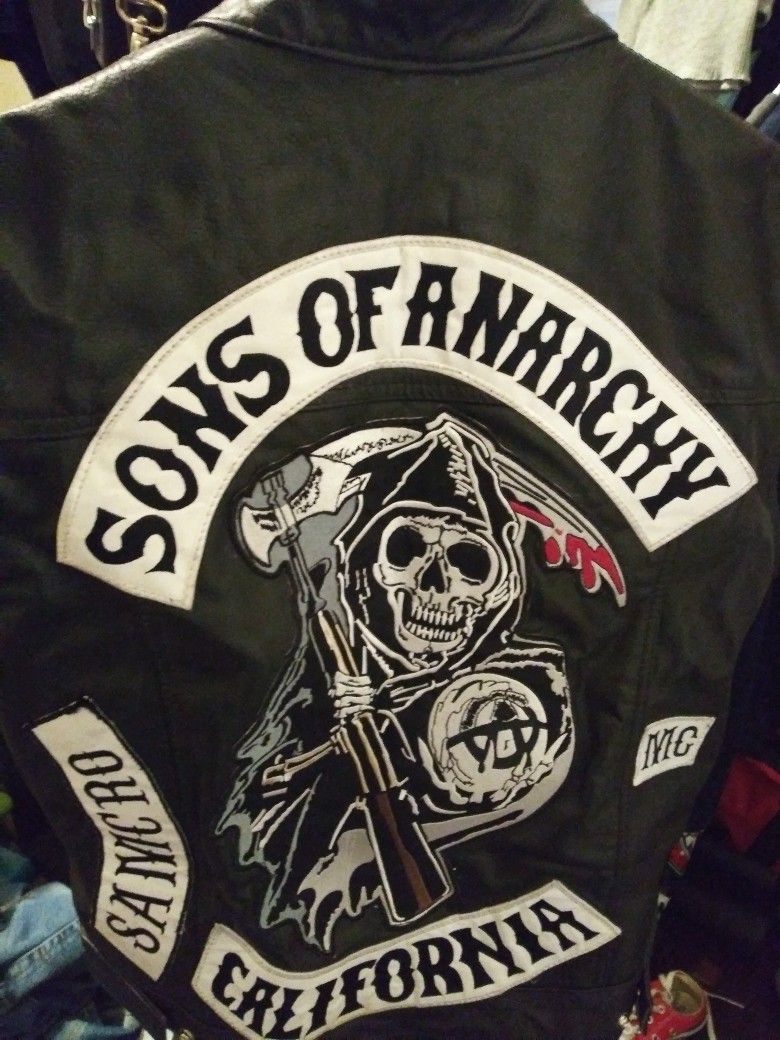 Photo Sons Of Anarchy Leather Vest