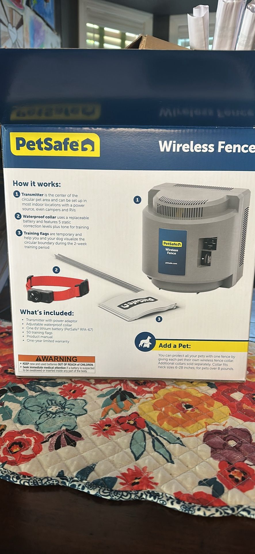 Pet safe Wireless Dog Fence