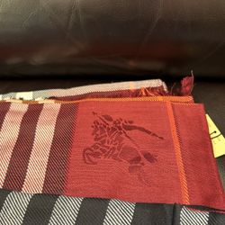 Burberry Designer Scarf Brand New 4 Colors To Choose From.