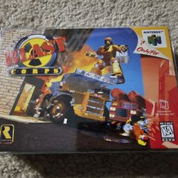 Blast Corps N64 Game in box