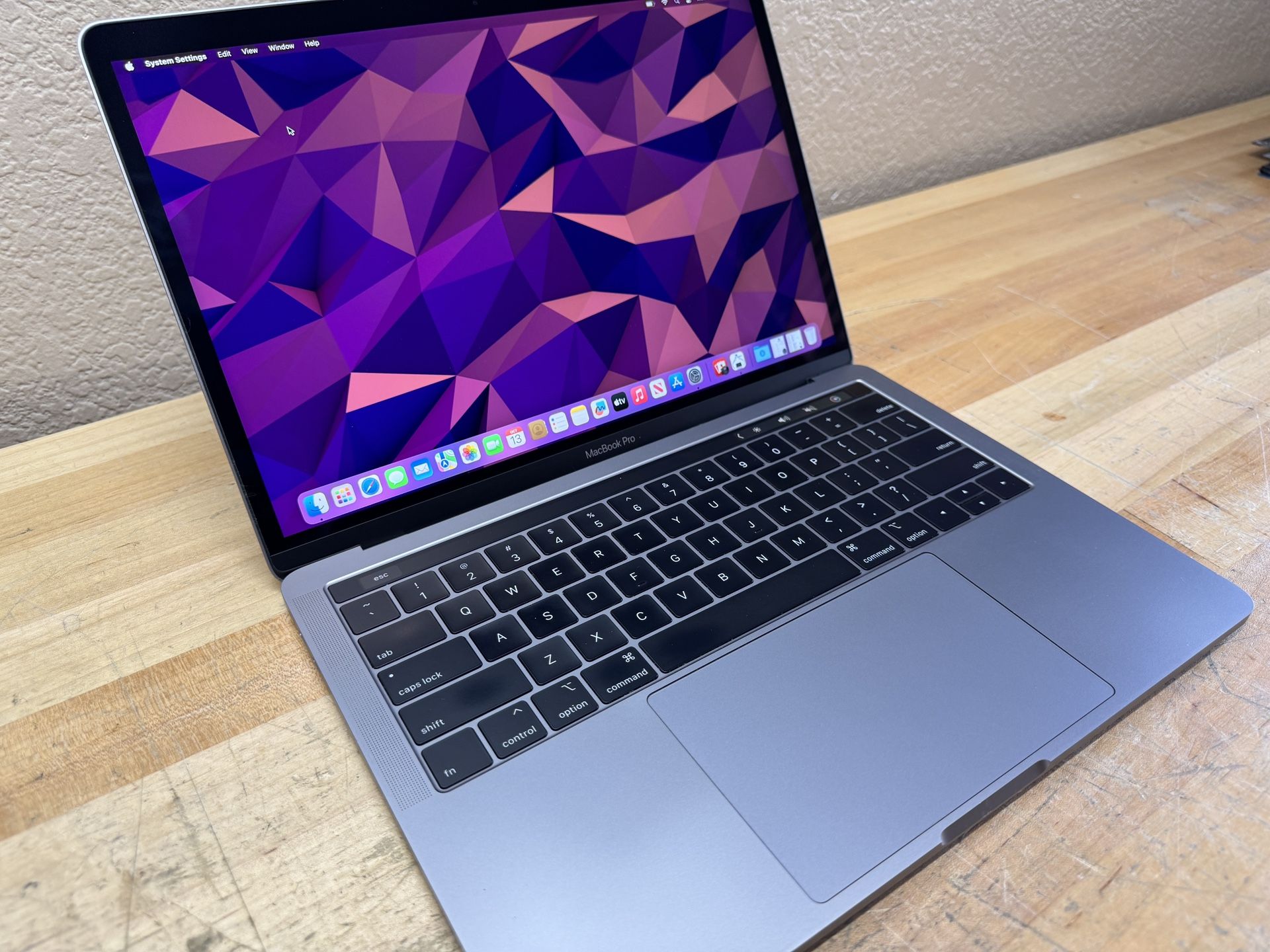 2018 13” MacBook Pro - 2.3 GHz i5 - 16GB - 256GB - New Battery