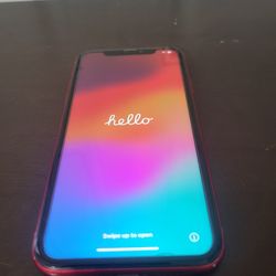 iPhone XR (Product Red, 64GB) - Unlocked - w/ Red Silicone Case