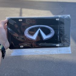 3D Infiniti License Cover
