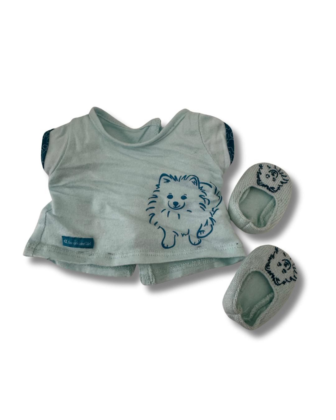 American Girl doll pijama set (no pants)